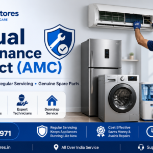 Annual Maintenance Contract (AMC) service for AC, refrigerator, washing machine, microwave and water purifier by ShopMyStores expert technicians.