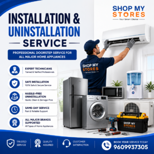 Installation & Uninstallation Service for Home Appliances by ShopMyStores
