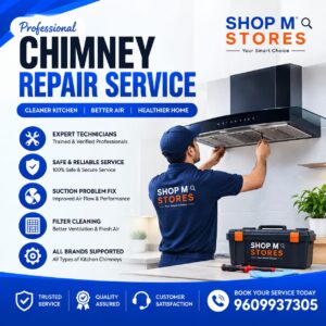 Chimney Repair Service by Shop M Stores with professional technician